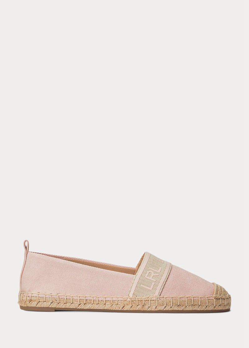 ローレン サンダル レディース ピンク Caylee Iii キャンバス Espadrille GRMWI4895